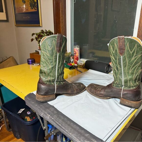 Cody James Green Cowboy Boots Sz 10.5 D - Picture 5 of 7